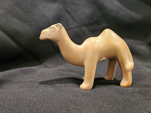 Camel carved in stone