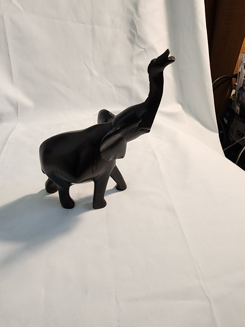 Elephant Made in Kenya from Ebony wood