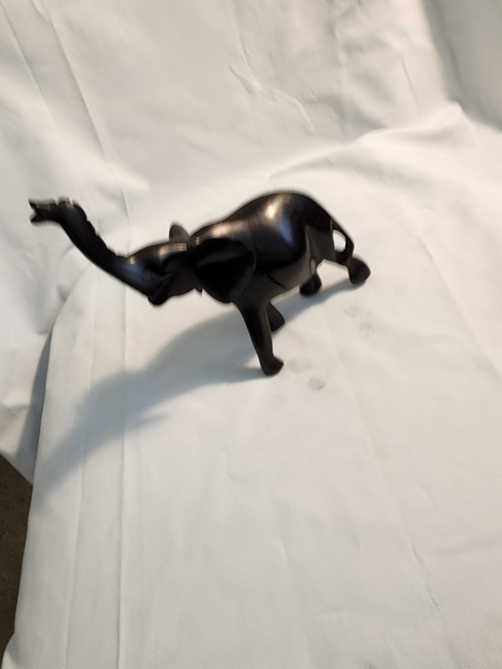 Elephant Made in Kenya from Ebony wood
