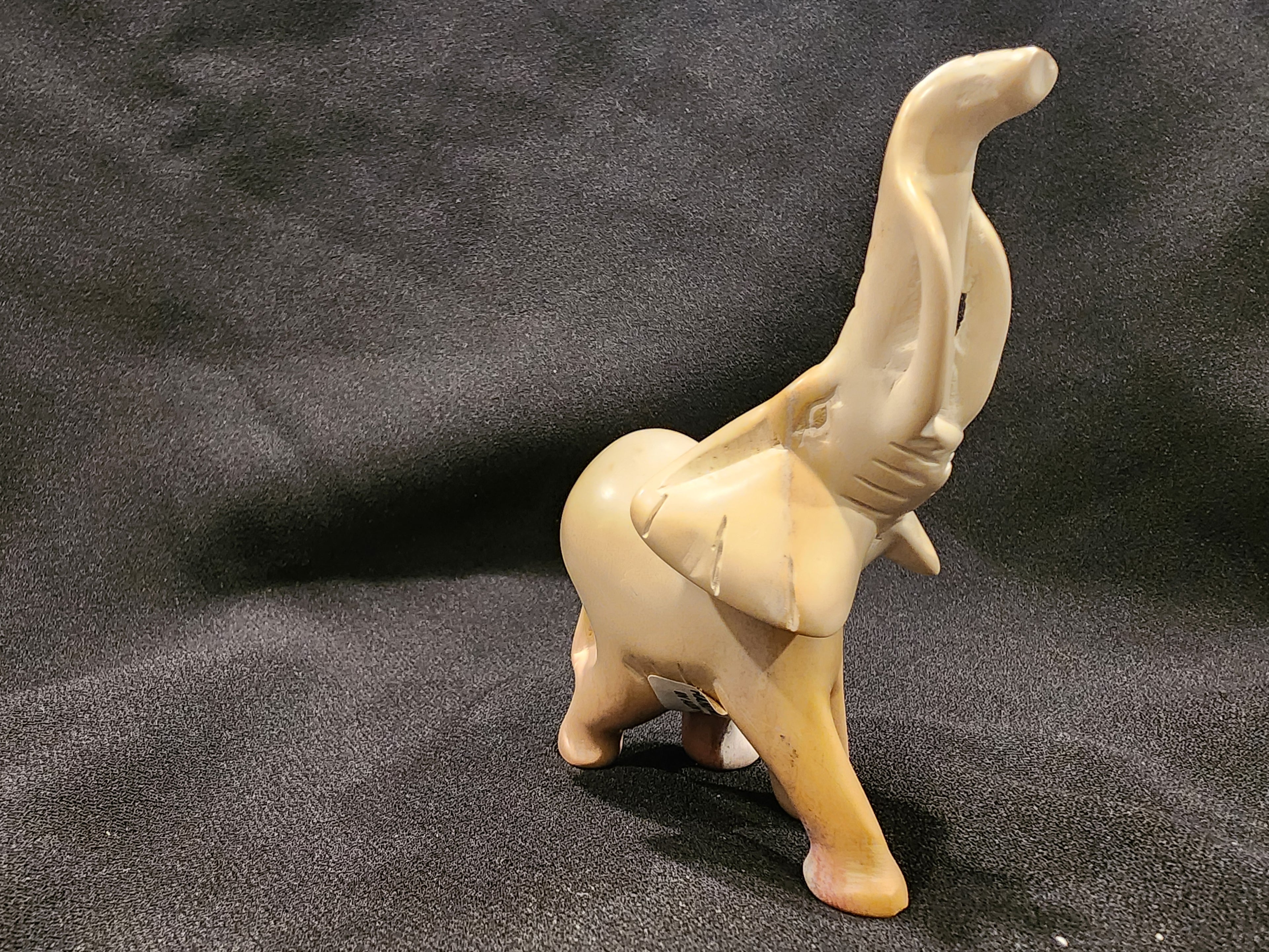 Elephant carving from stone