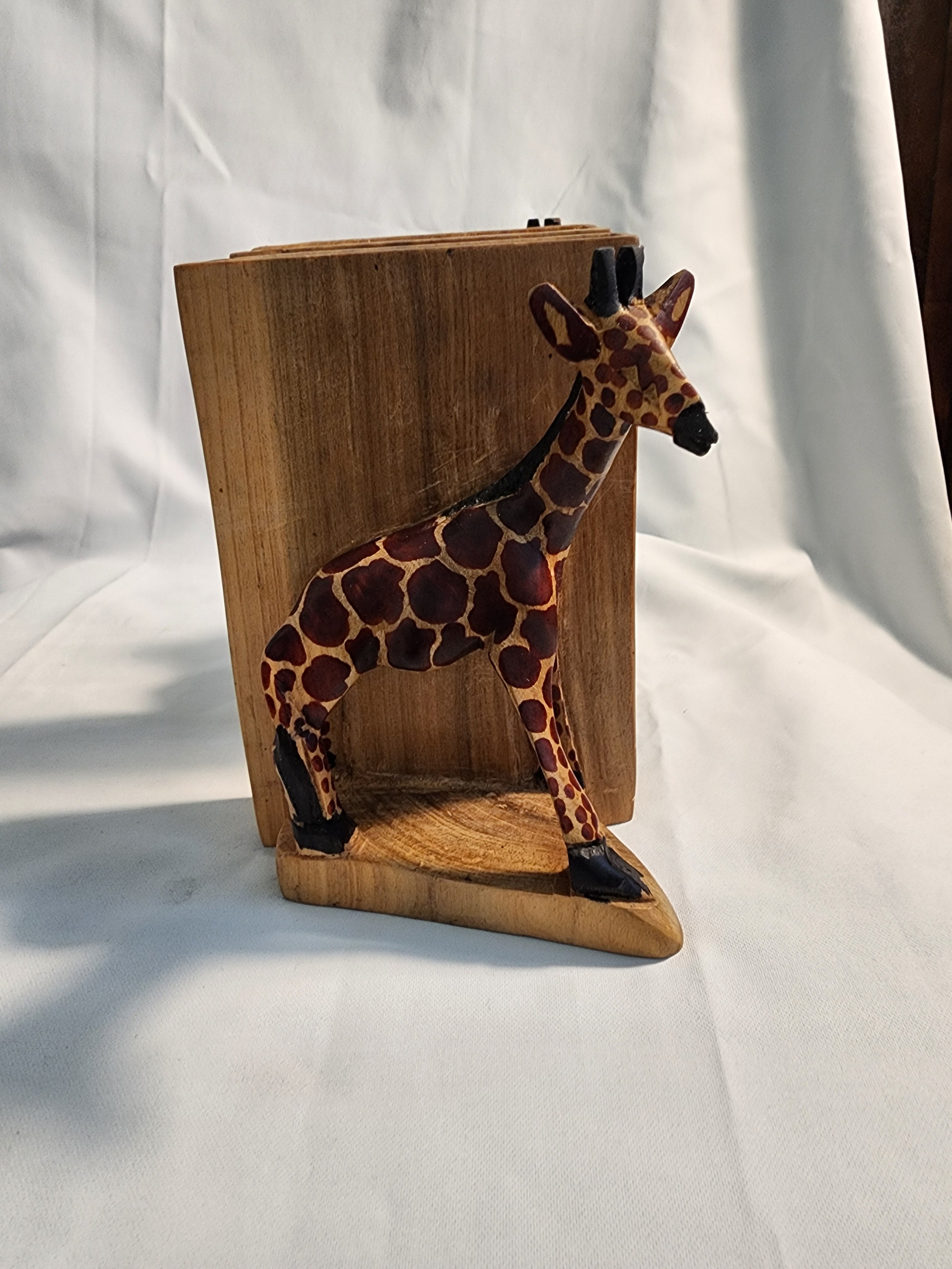 Giraffe Bookends