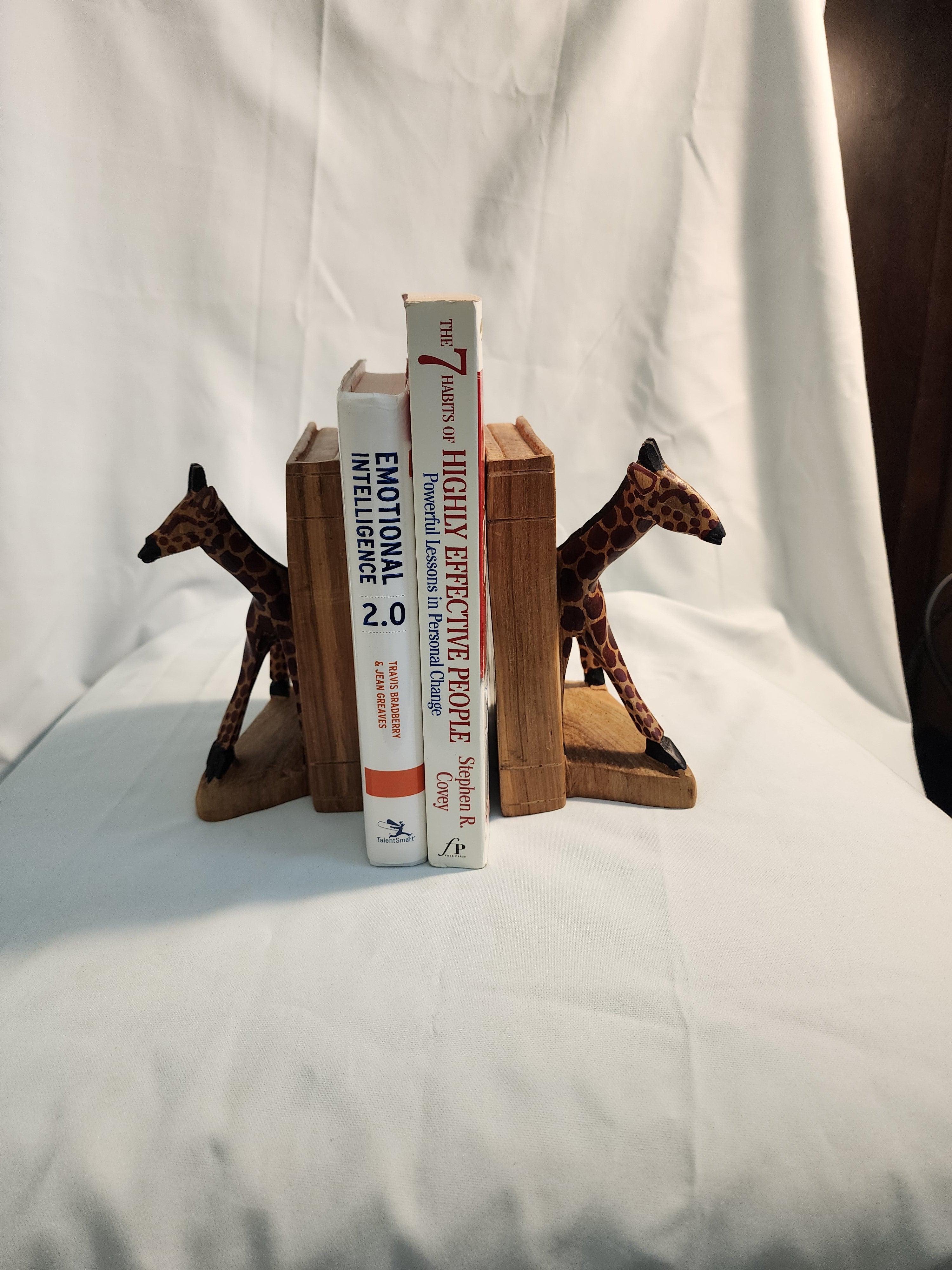 Giraffe Bookends