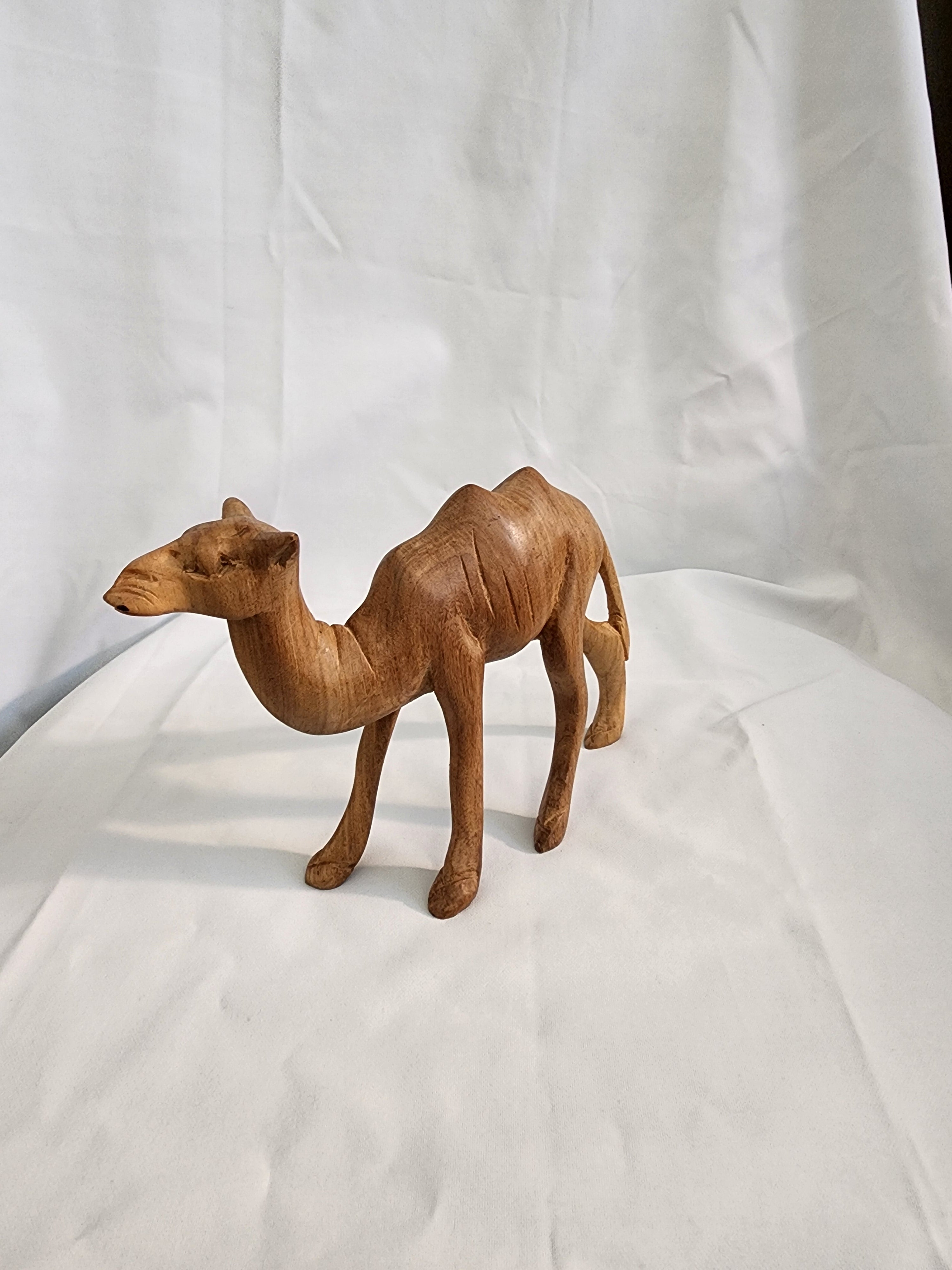 Camel hand carved