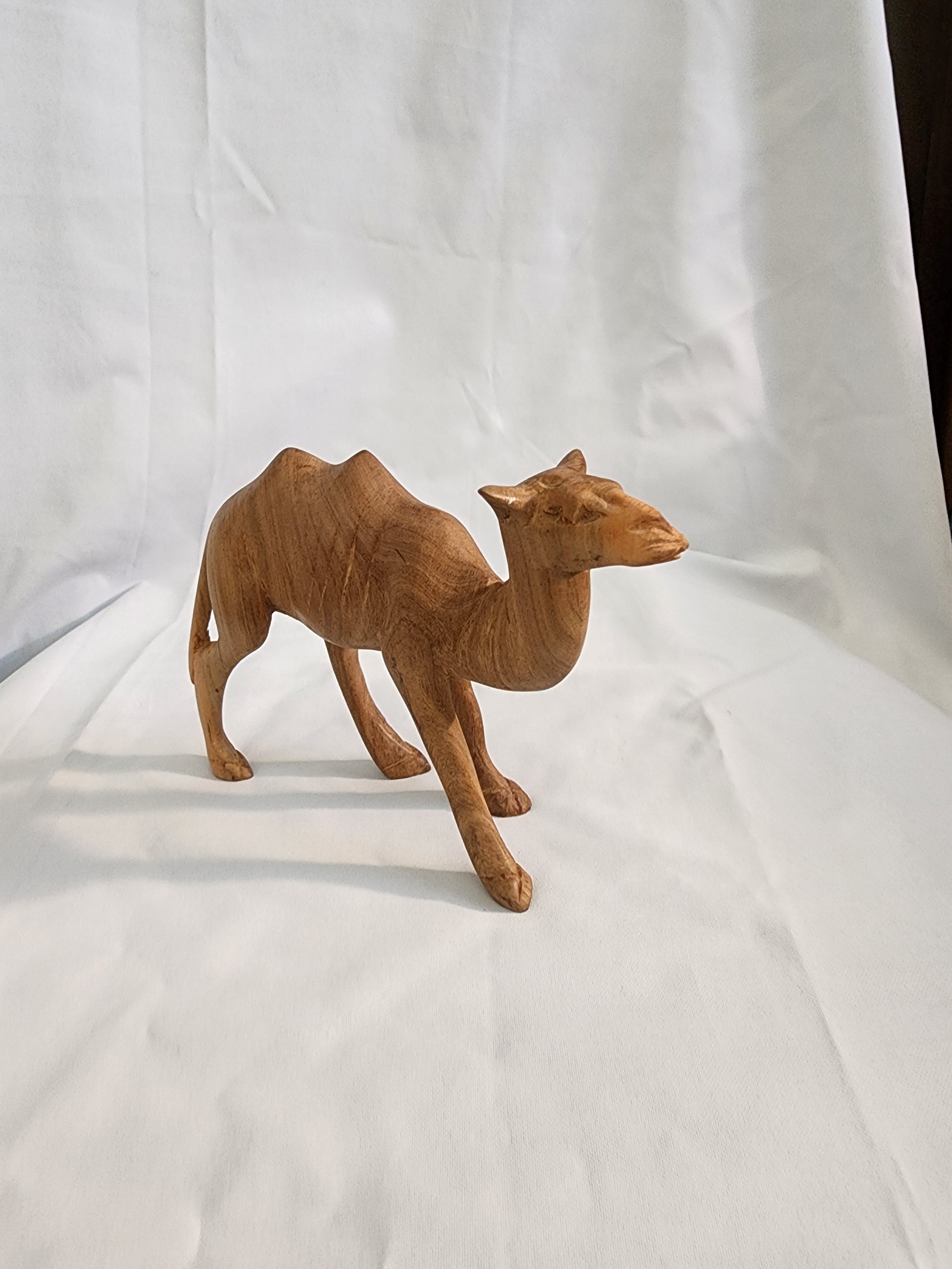 Camel hand carved