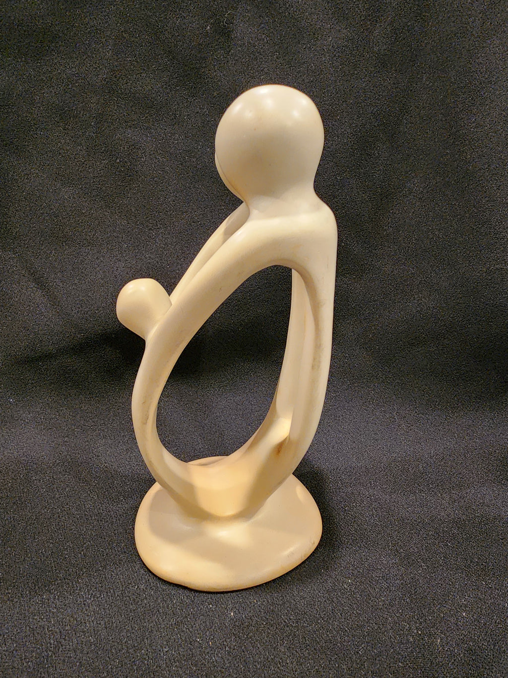 Hand carved Soapstone Family of Three